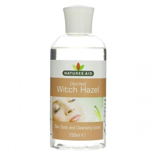 Natures Aid Distilled Witch Hazel - Natural Skin Tonic and Cleansing Lotion